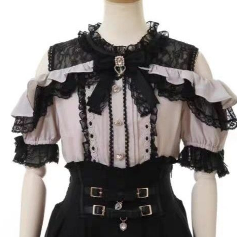 Tops de manga corta para niñas - Blouse Off Shoulder reseña y precio