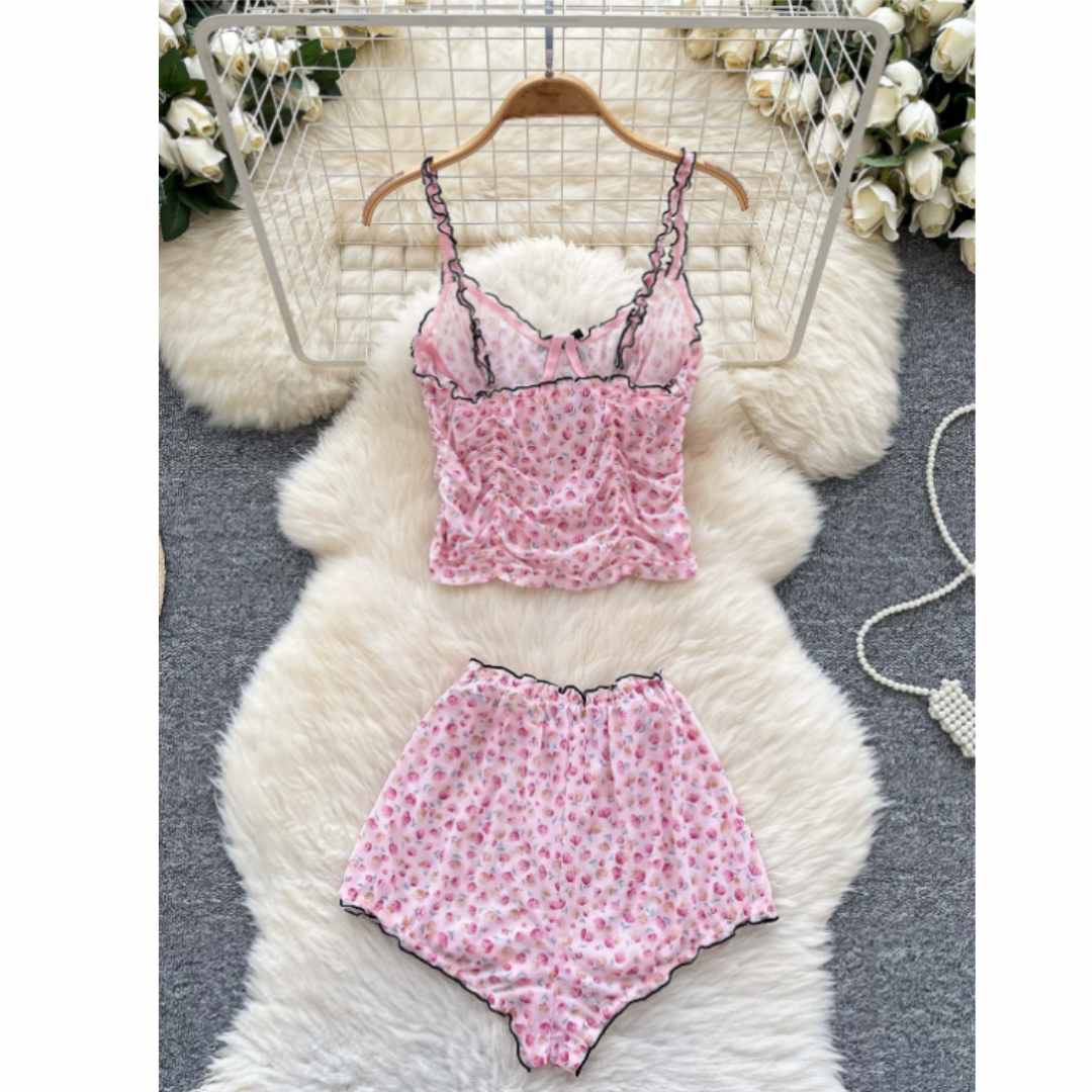 Conjuntos de Ropa de Casa para - Romper Floral Print reseña y precio